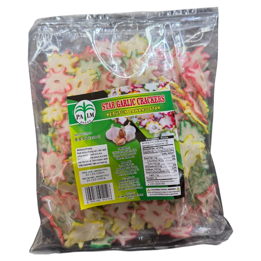 Palm Brand Star Garlic Crackers Color