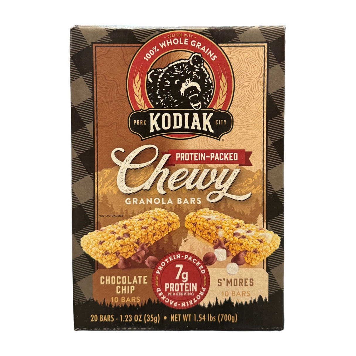 Park Kodiak City Protein Packed Chewy Granola Bars