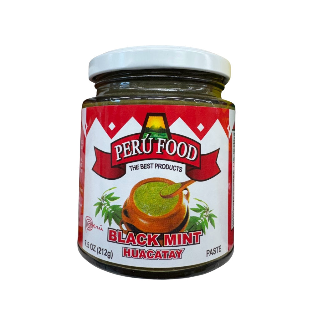 Peru Food Black Mint Huacatay Paste 7.5oz