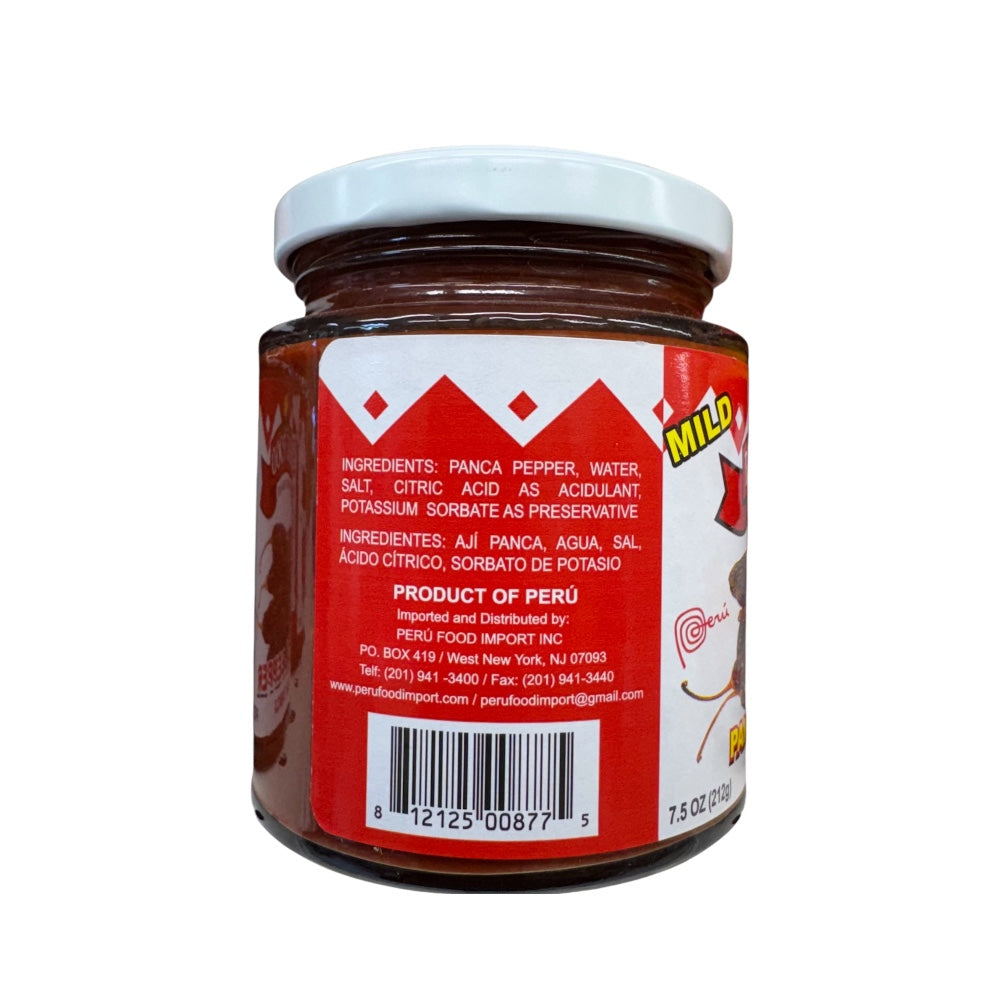 Peru Food Panca Pepper Mild Aji Panca Paste 7.5oz