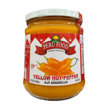Peru Food Yellow Hot Pepper (Aji Amarillo) Paste