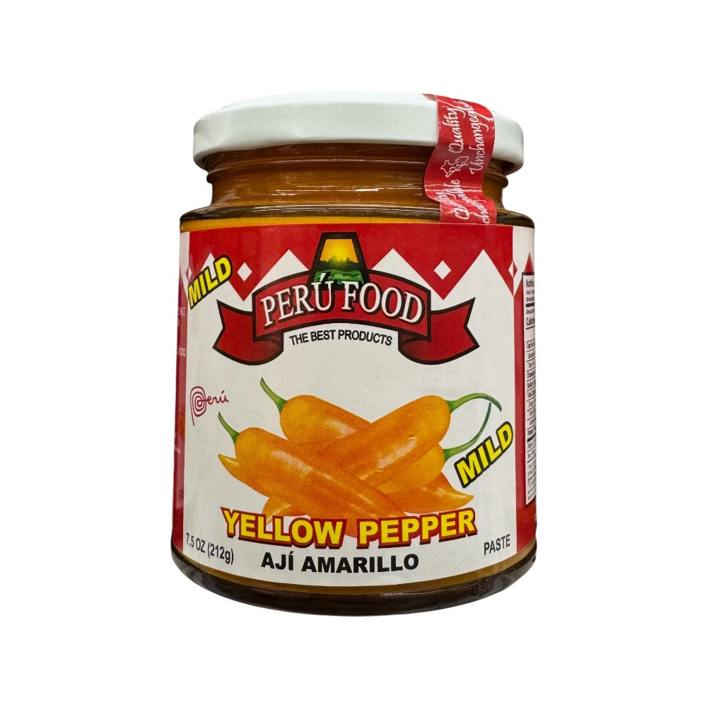 Peru Food Yellow Pepper Mild (Aji Amarillo) Paste