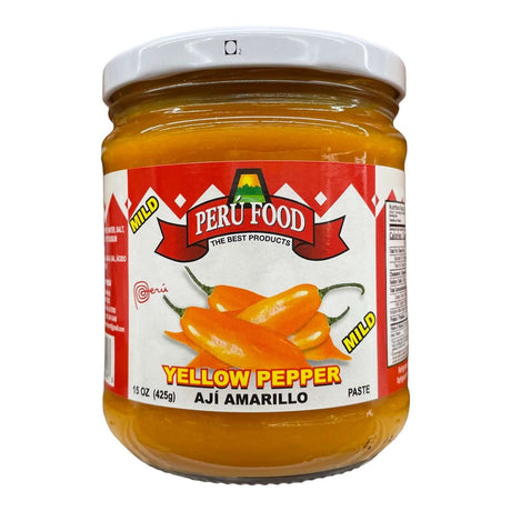 Peru Food Yellow Pepper Mild (Aji Amarillo) Paste