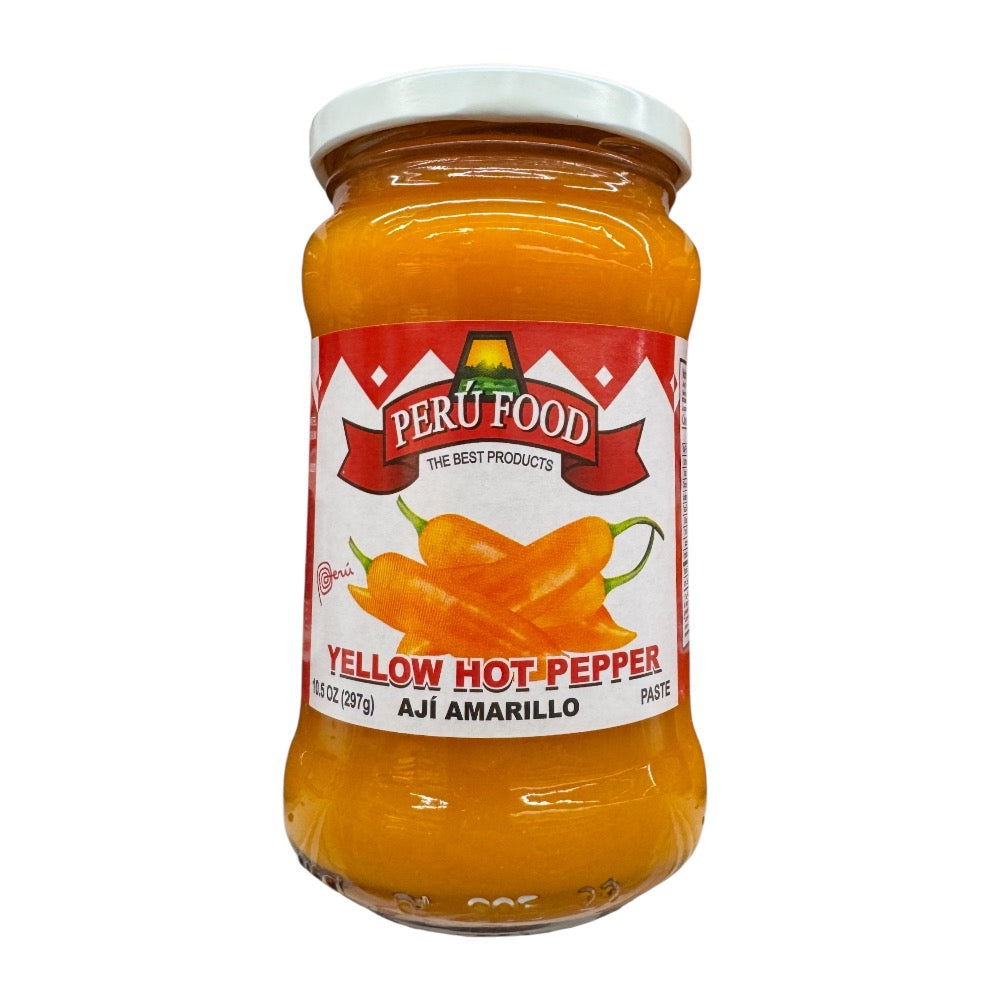 Peru Food Yellow Hot Pepper (Aji Amarillo) Paste