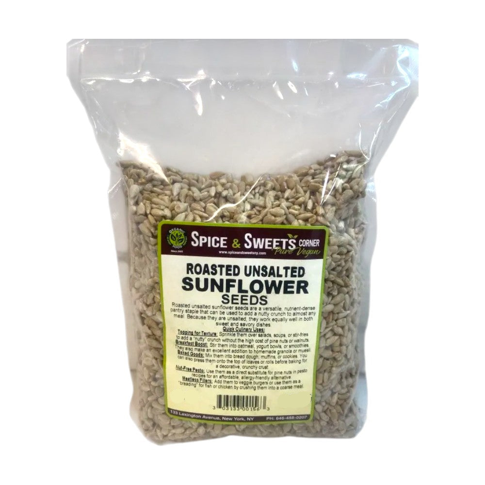 ROASTED UNSALTED SUNFLOWER SEEDS