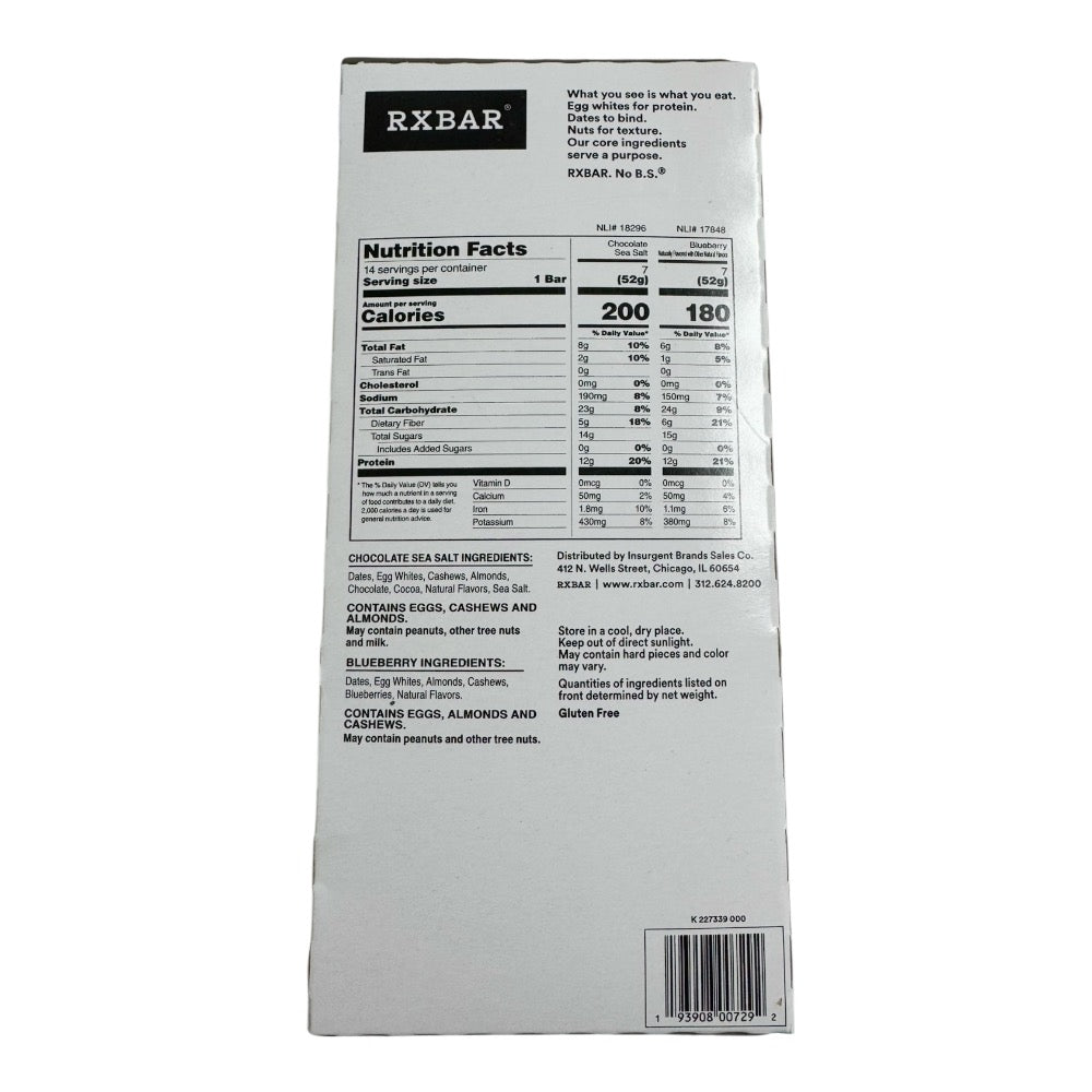 Apple Rx Bar RXBar Variety Pack – ZHICAY FOODS