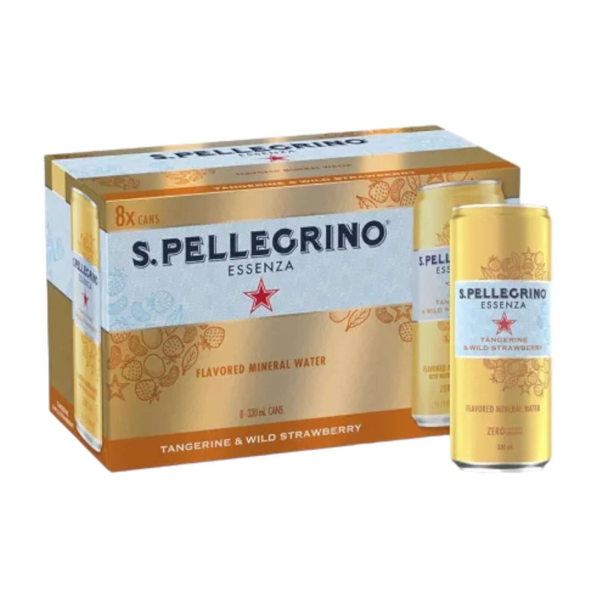 S.Pellegrino Essenza Tangerine & Wild Strawberry