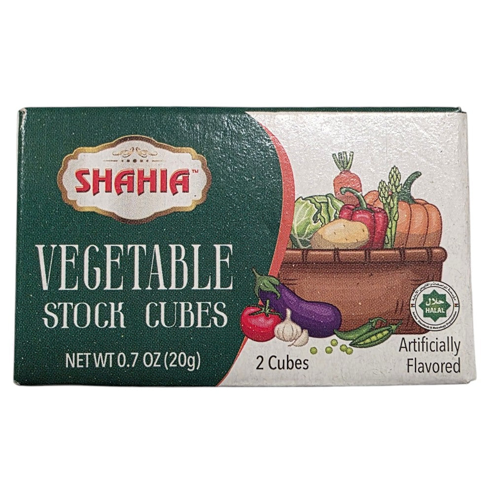 SHAHIA VEGETABLE STOCK CUBES (2 CUBES)