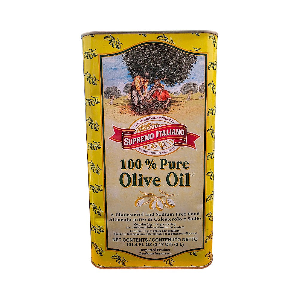 SUPREMO ITALIANO 100% PURE OLIVE OIL (TIN)