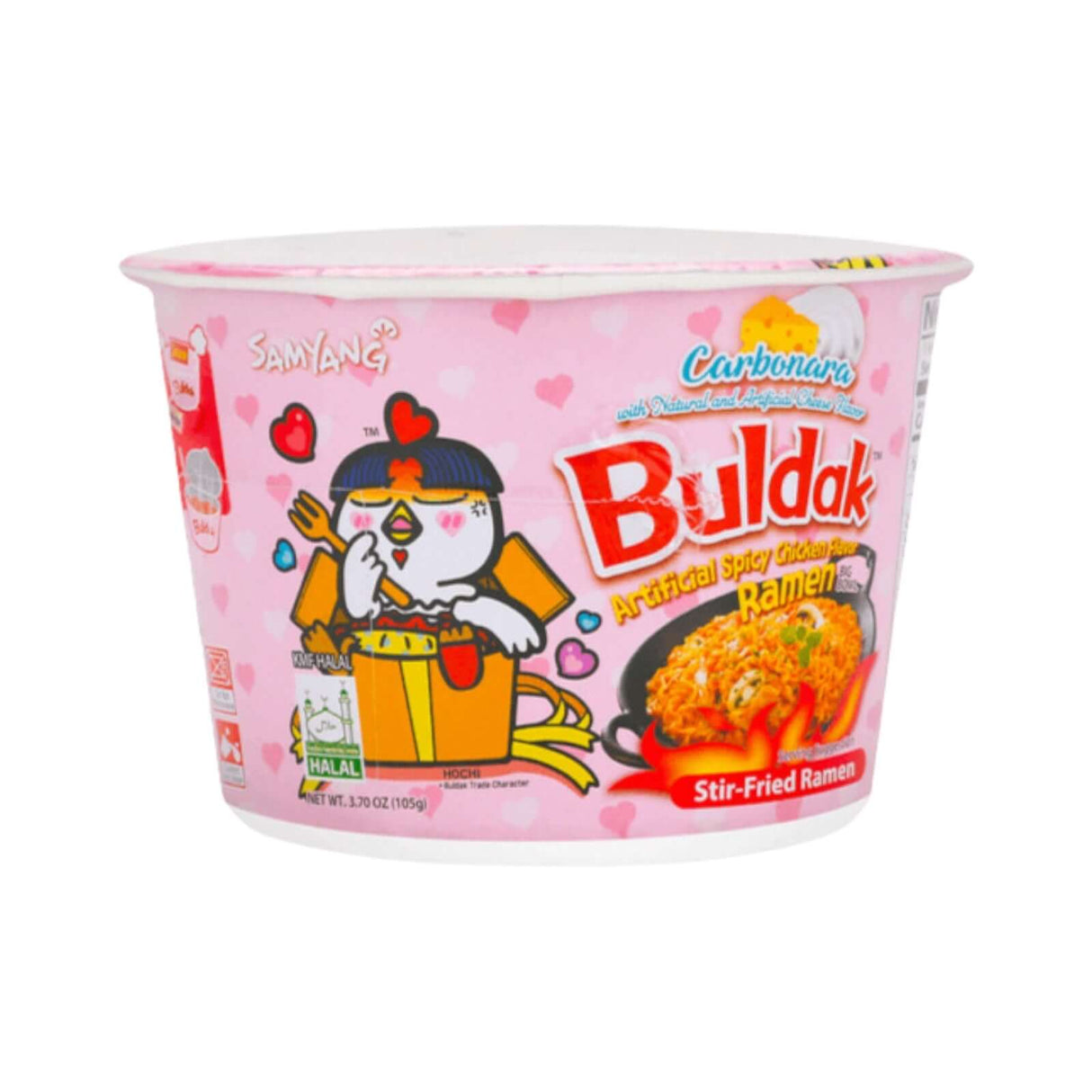 Samyang Buldak Carbonara Artificial Spicy Chicken Flavor Ramen