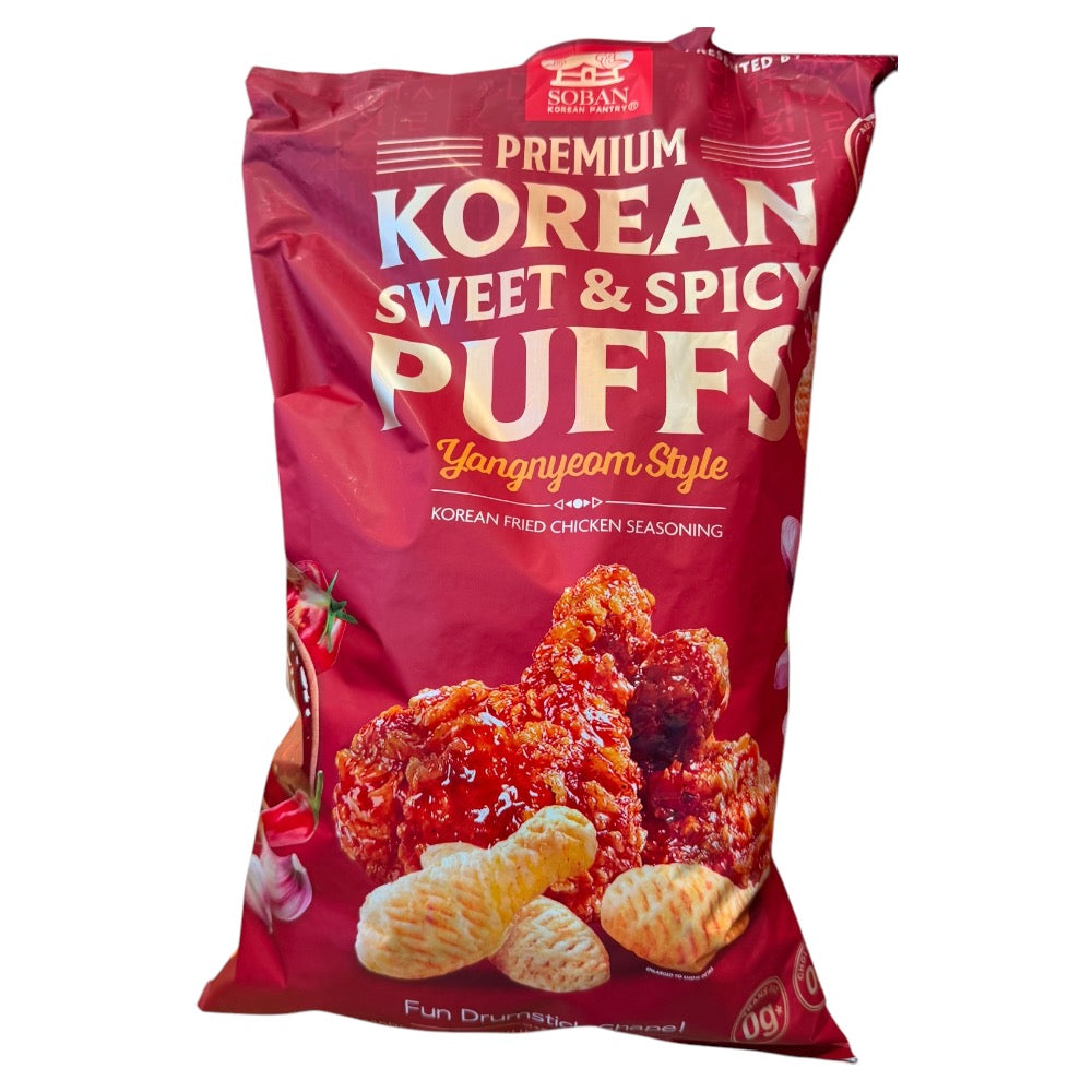 premium puffs - Soban Korean Pantry Premium Korean Sweet & Spicy Puffs – ZHICAY FOODS