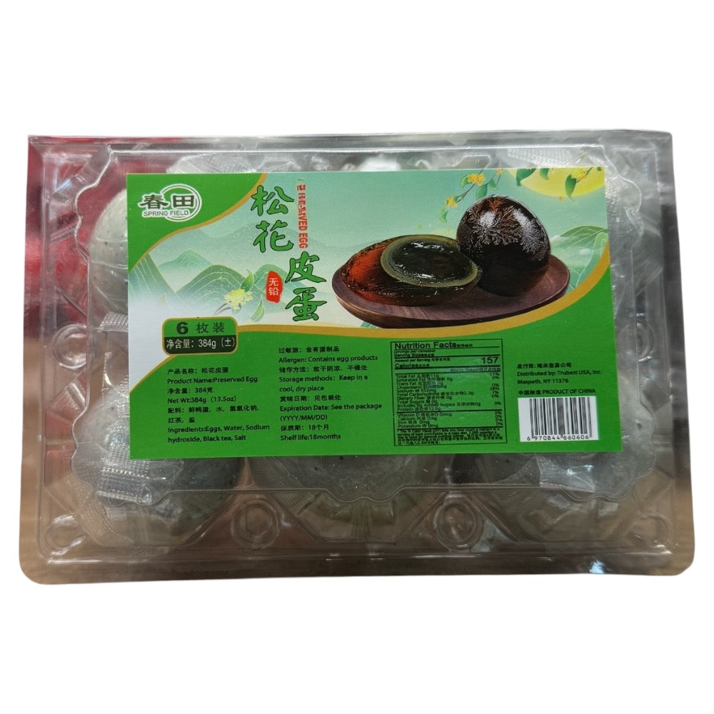 Spring Field Preserved Egg – ZHICAY FOODS