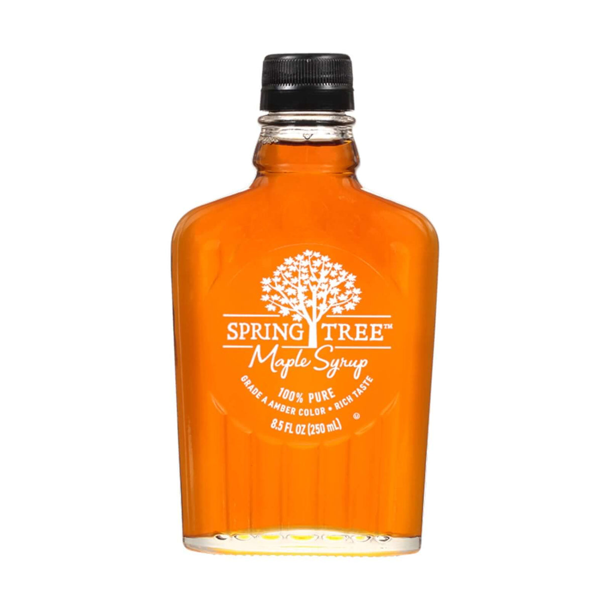 Spring Tree Pure Maple Syrup (Grade A Amber Color, Rich Taste Syrup)