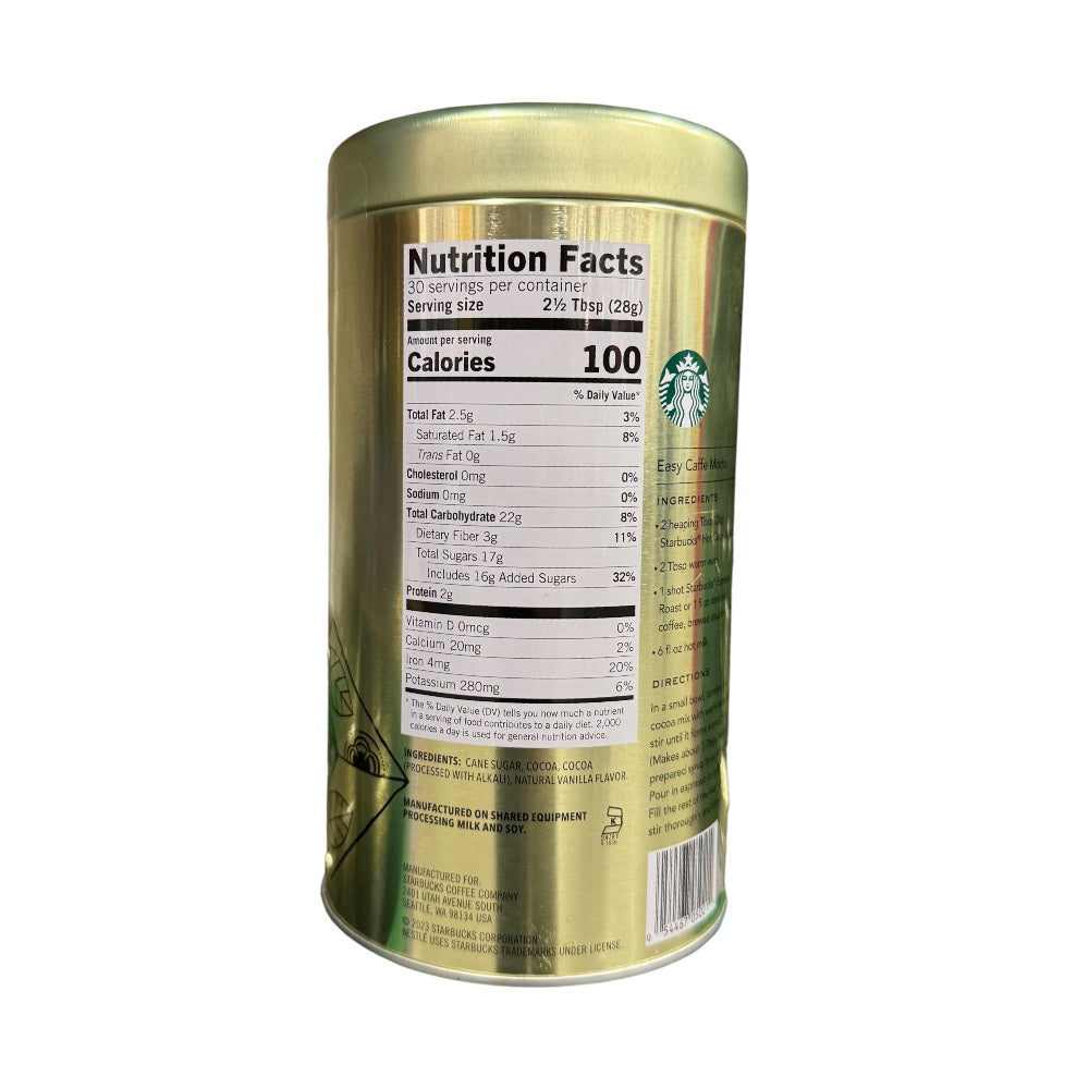 Starbucks Coffee Hot Cocoa Mix – ZHICAY FOODS