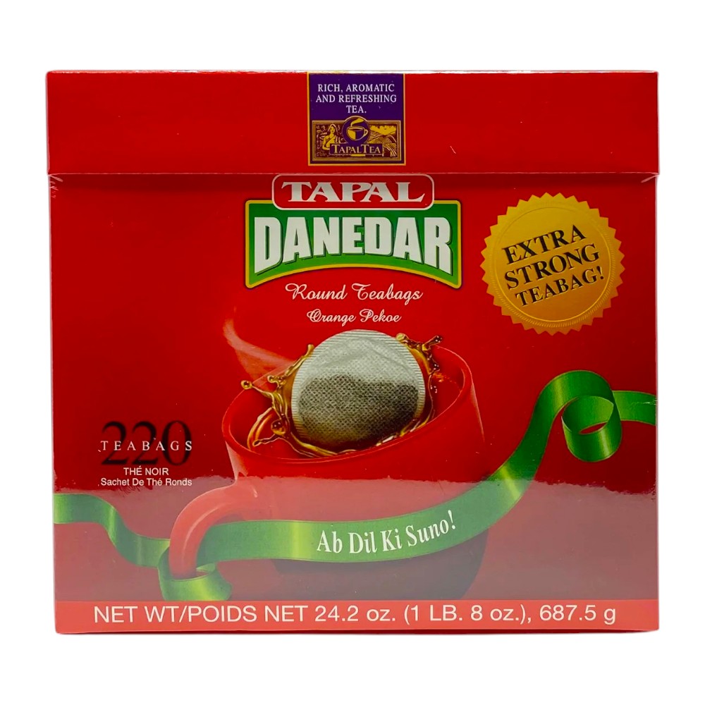 TAPAL DANEDAR BLACK TEA, TEA BAGS