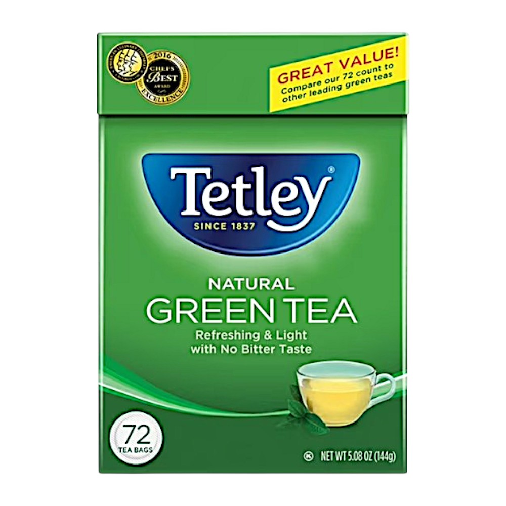 TETLY NATURAL GREEN TEA