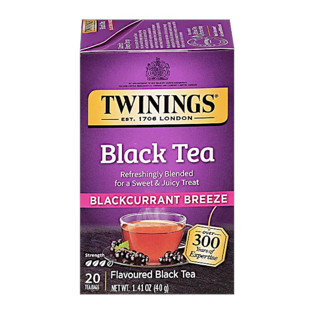 TWININGS BLACK TEA BLACKCURRANT BREEZE