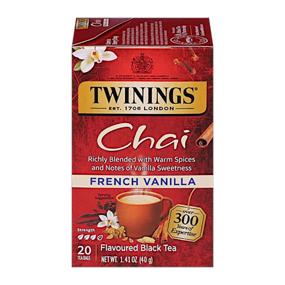 TWININGS CHAI FRENCH VANILLA TEA