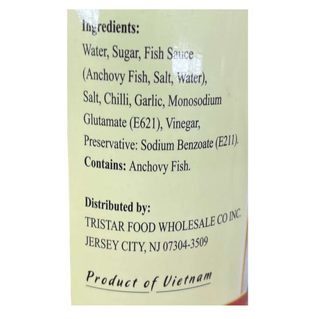 Tristar Brand Fish Sauce For Spring Roll