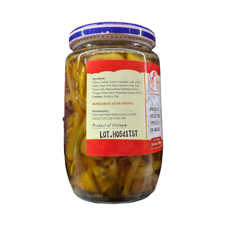 Tristar Brand Pickled Vegetable (Pieces) in Brine