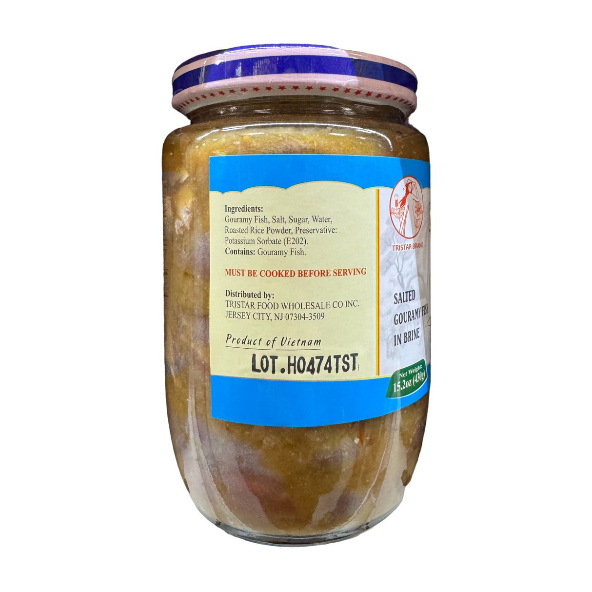 Tristar Brand Salt Gouramy Fish in Brine