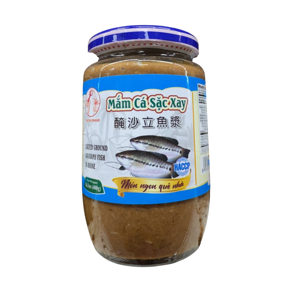 Tristar Brand Salted Ground Gouramy Fish in Brine
