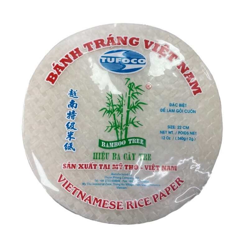 Tufoco (Bamboo Tree) Vietnamese Rice Paper (Round Type)