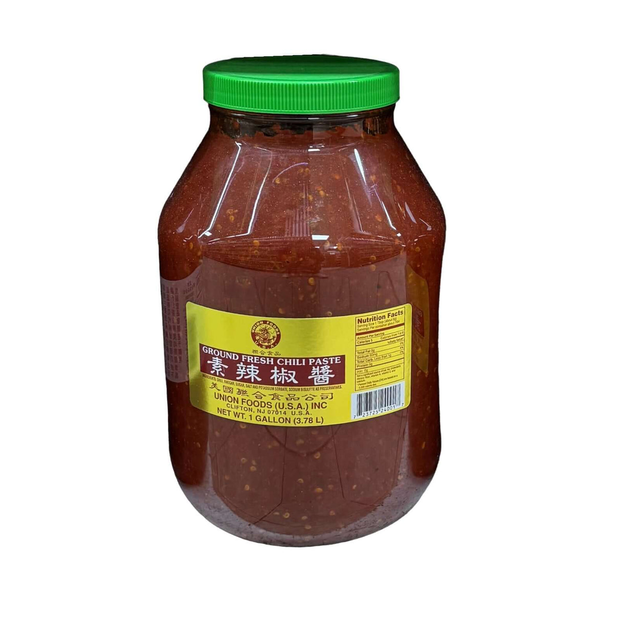 Union Foods Brand Ground Fresh Chili Paste