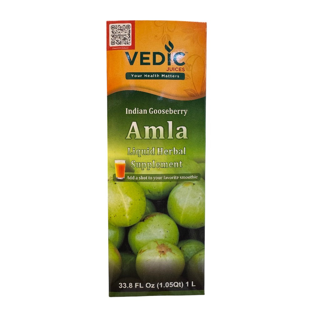 Vedic Amla Indian Gooseberry Liquid Herbal Supplement 1L