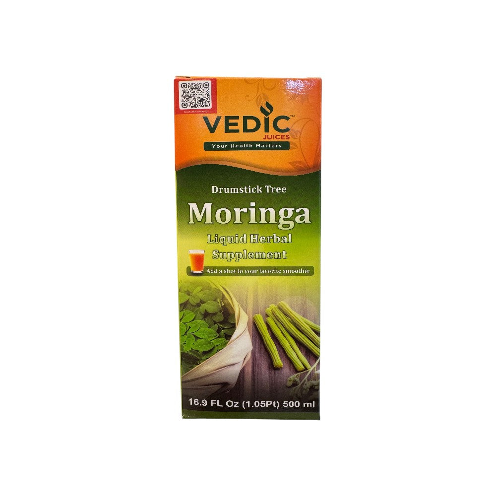 Vedic Drumstick Tree Moringa Juice Liquid Herbal Supplement 500ml