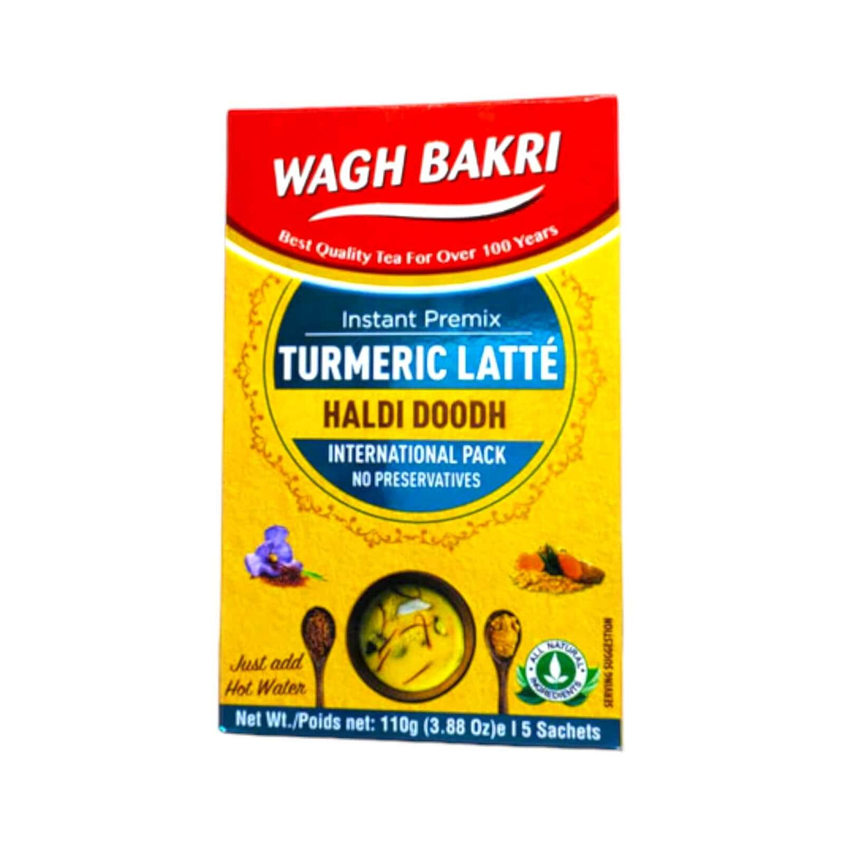 Wagh Bakri Turmeric Latte