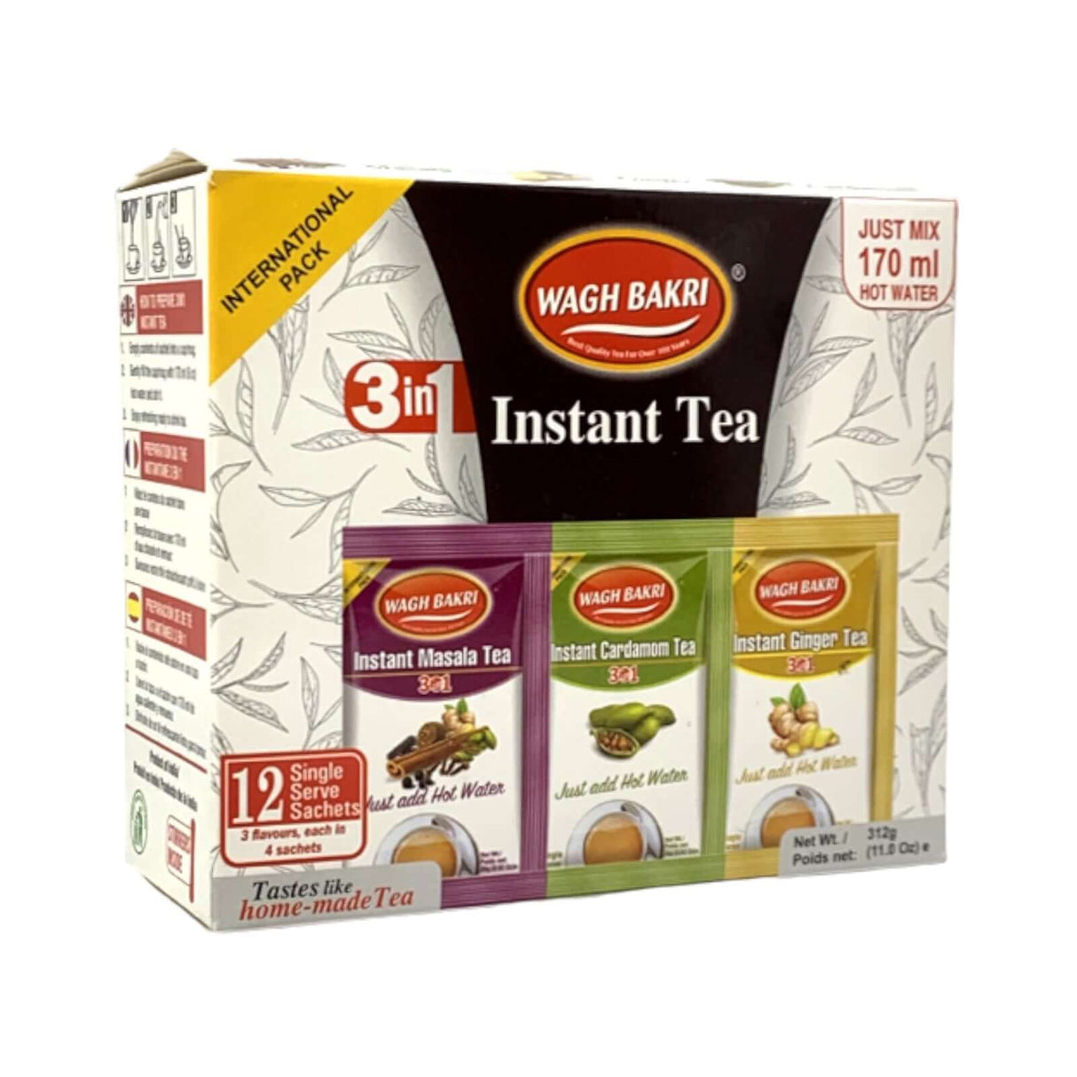 Wagh bakri Instant Tea 3 in 1