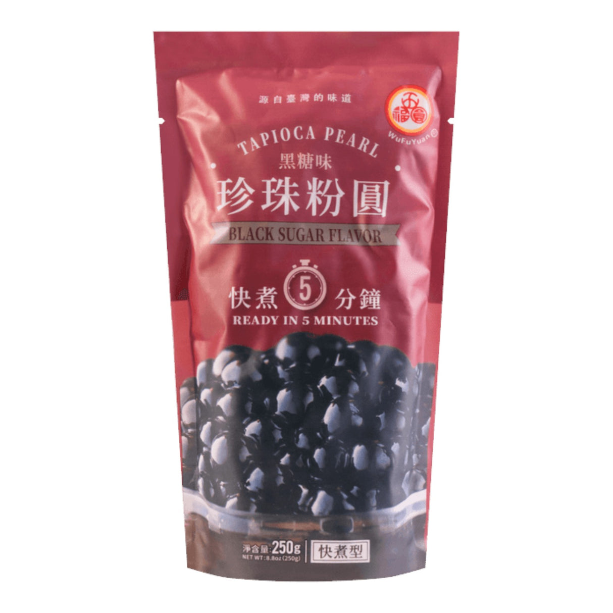 WuFuYuan Tapioca Pearl Black Sugar Flavor