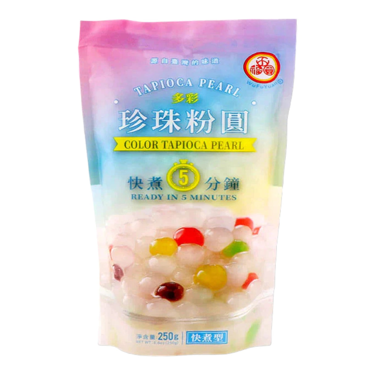 Wufuyuan Tapioca Pearl Color Sugar Flavor