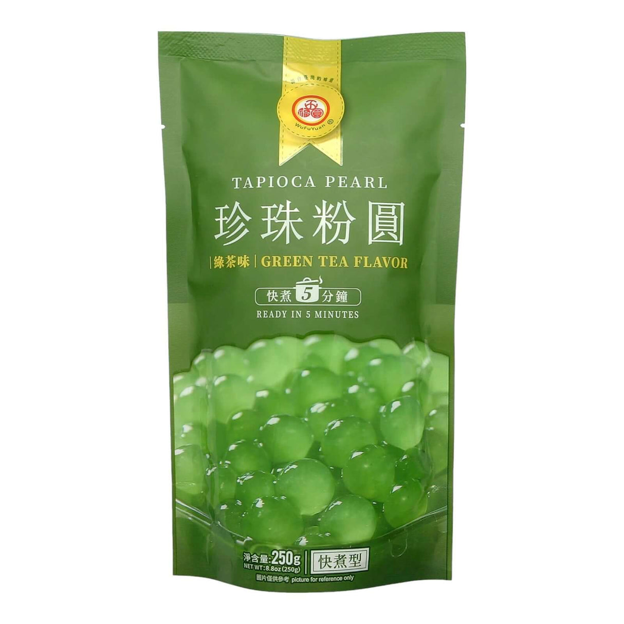 WuFuYuan Tapioca Pearl Green Tea Flavor