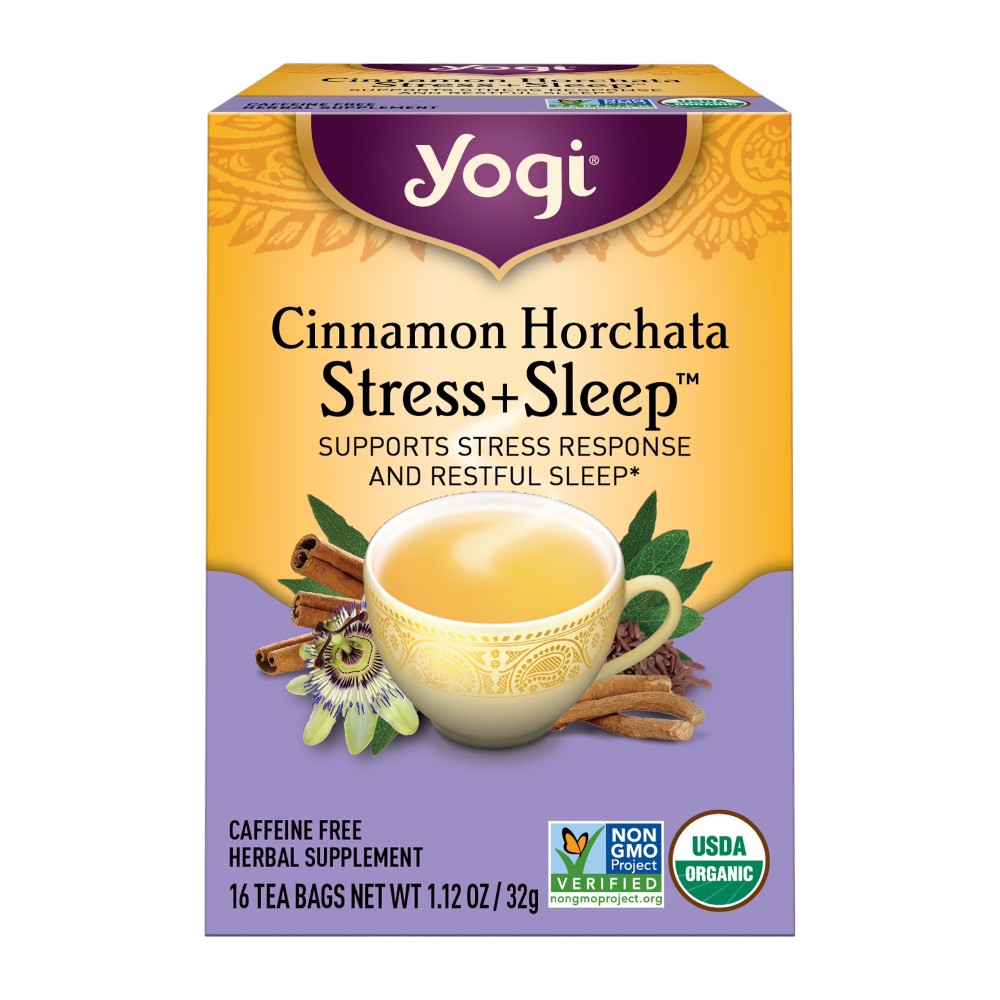 YOGI CINNAMON HORCHATA STRESS + SLEEP TEA