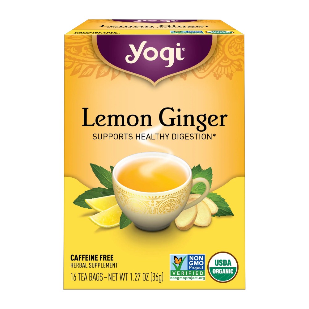 YOGI LEMON GINGER TEA