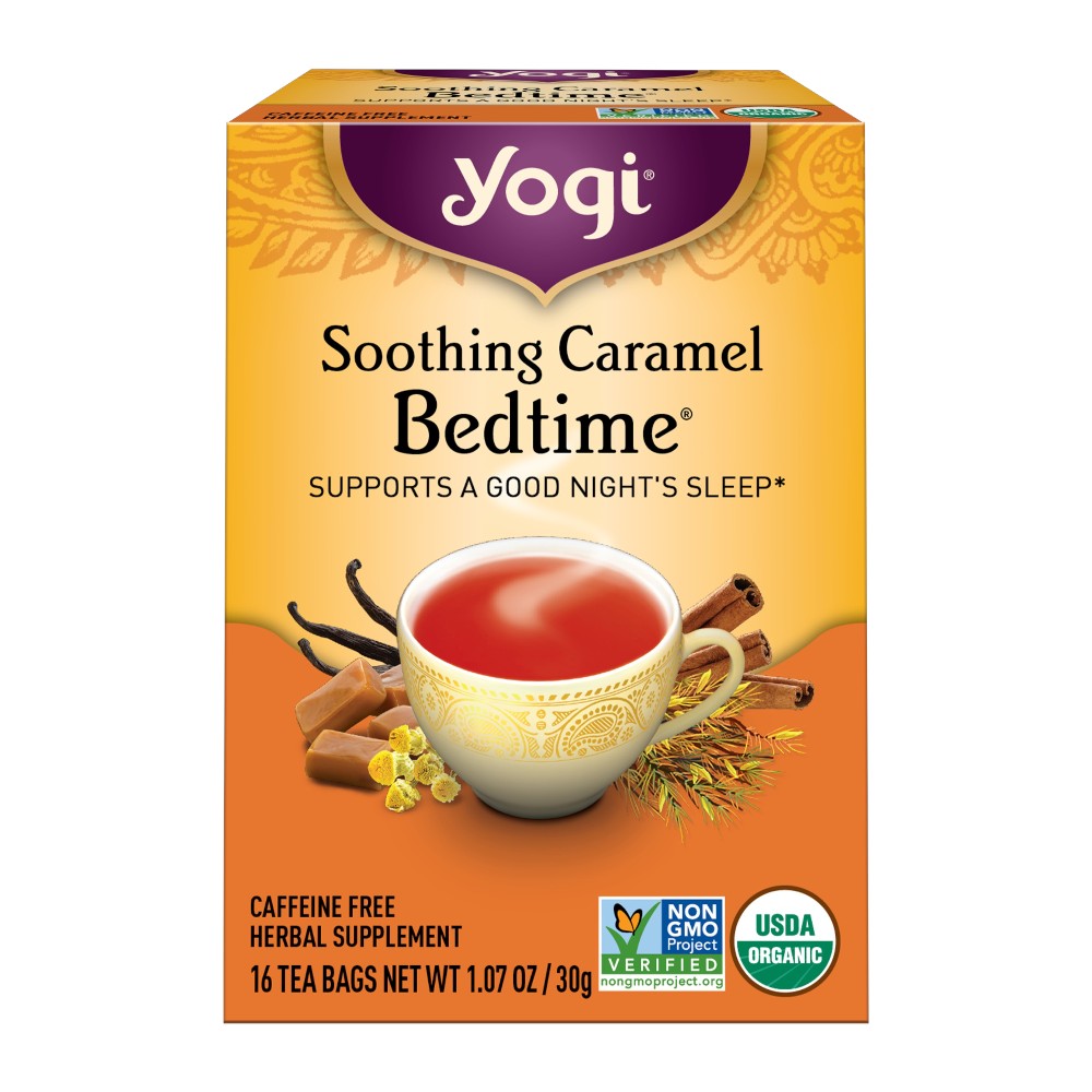 YOGI SOOTHING CARAMEL BEDTIME TEA