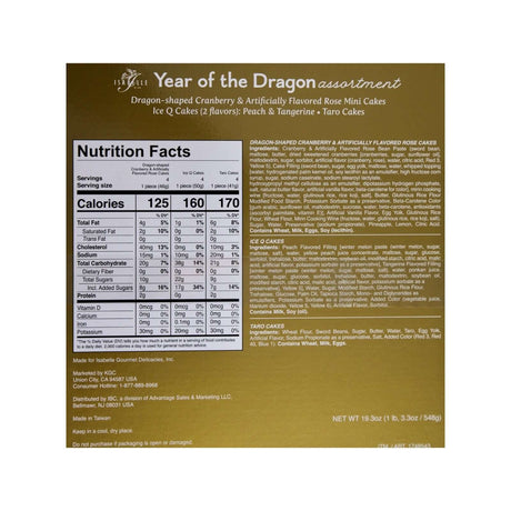 Year of the Dragon Pastries Assorted Flavors