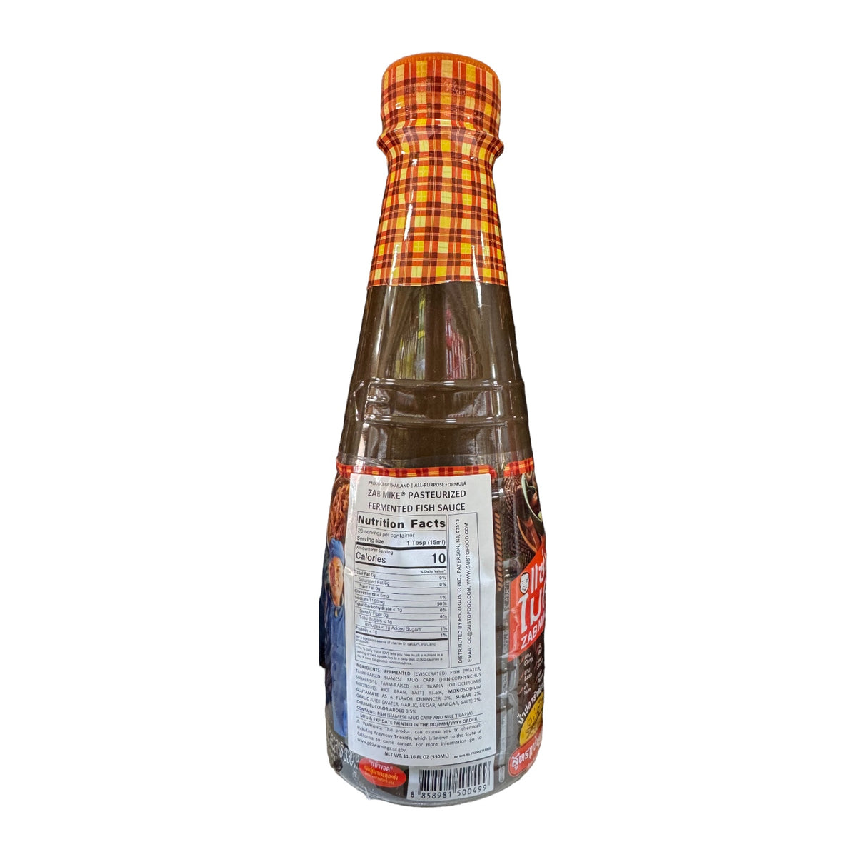 ZAB MIKE Pasteurized Fish Sauce All-Purpose Formula (Ready-To-Cook)