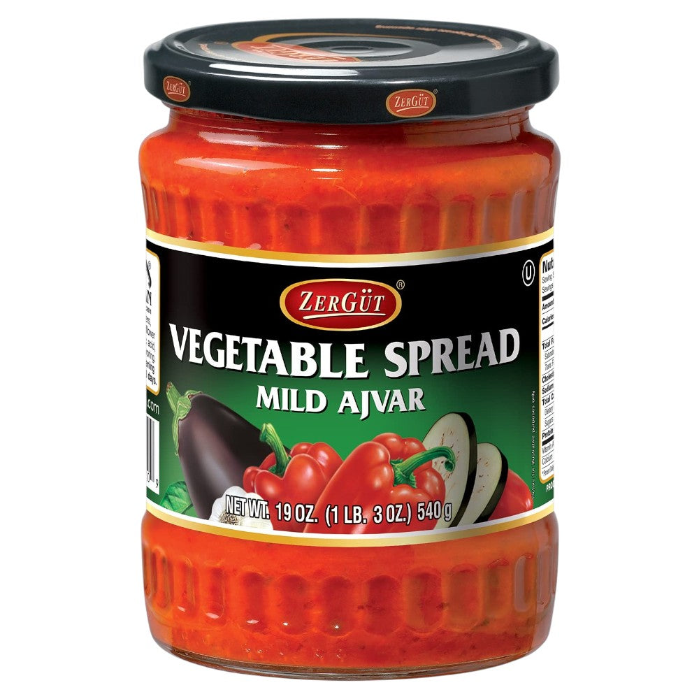 ZERGUT VEGETABLE SPREAD MILD AJVAR