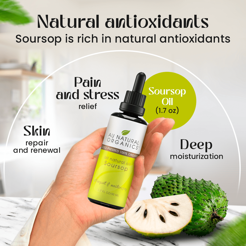 Au Natural Organics - Soursop Oil with Graviola Seed for Skin Nourishment
