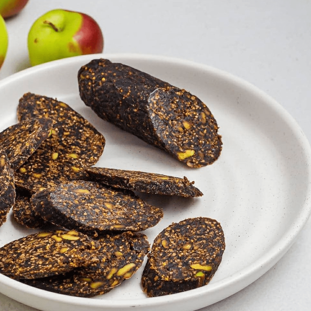 Hellenic Farms Vegan Fig Salami - Orange Zest & Aleppo Pepper 6.4oz