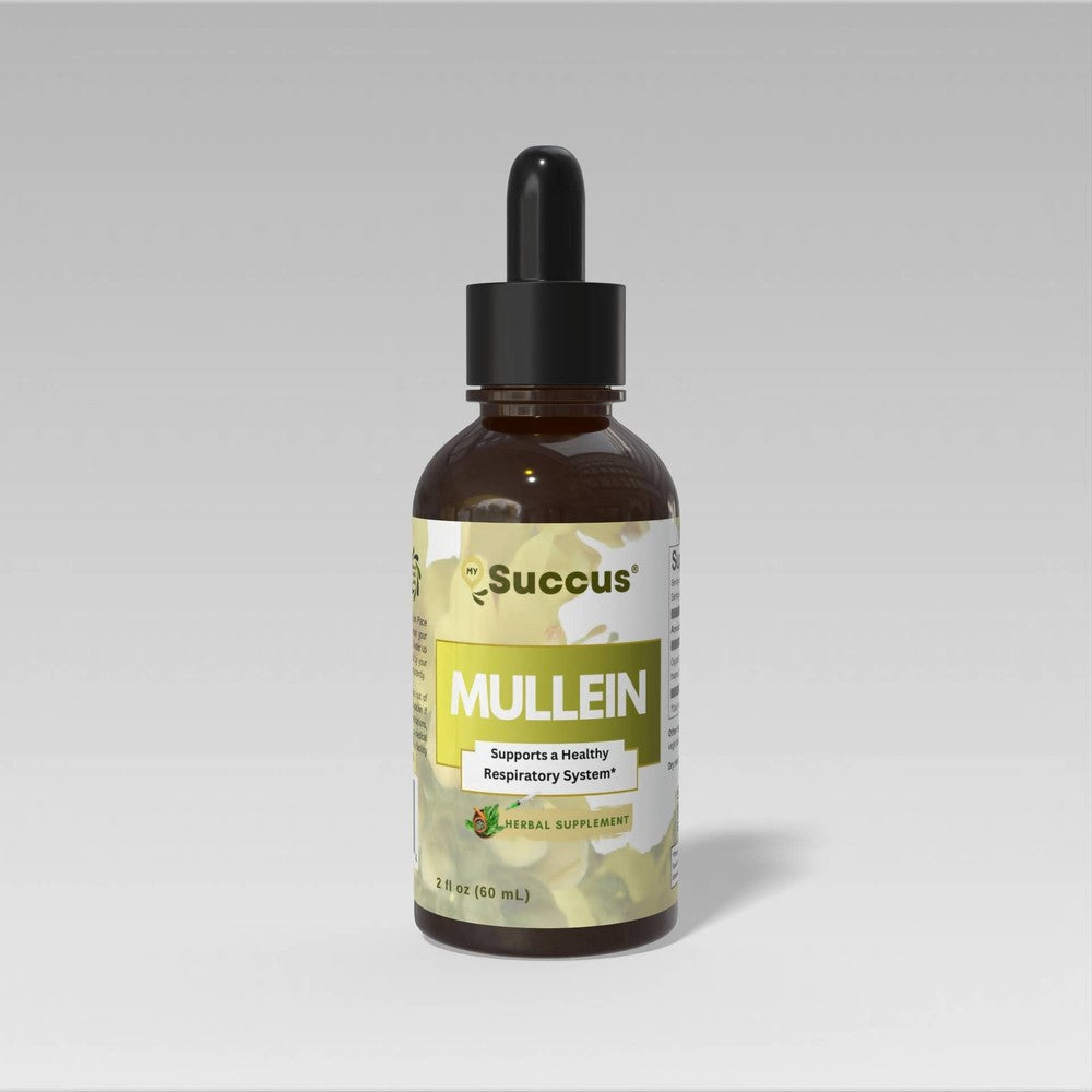 Succus - Mullein Tincture Leaf Extract | Premium Herbal Extract - Alcohol Free / 1 fl oz