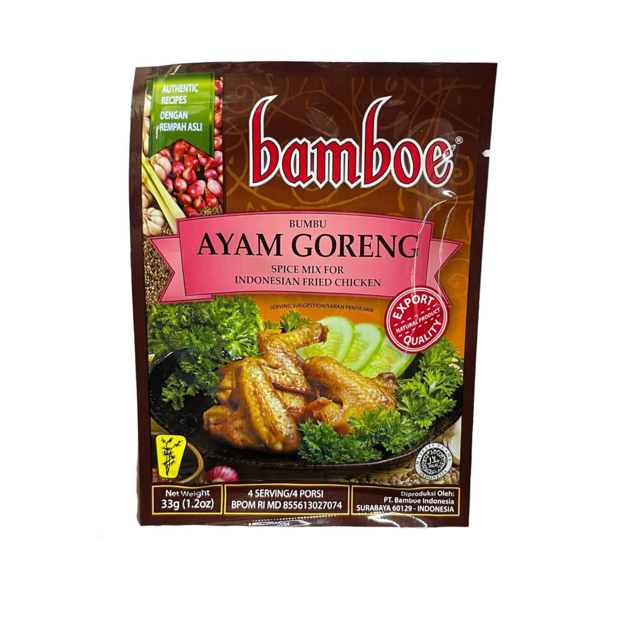 bamboe Ayam Goreng Spice Mix