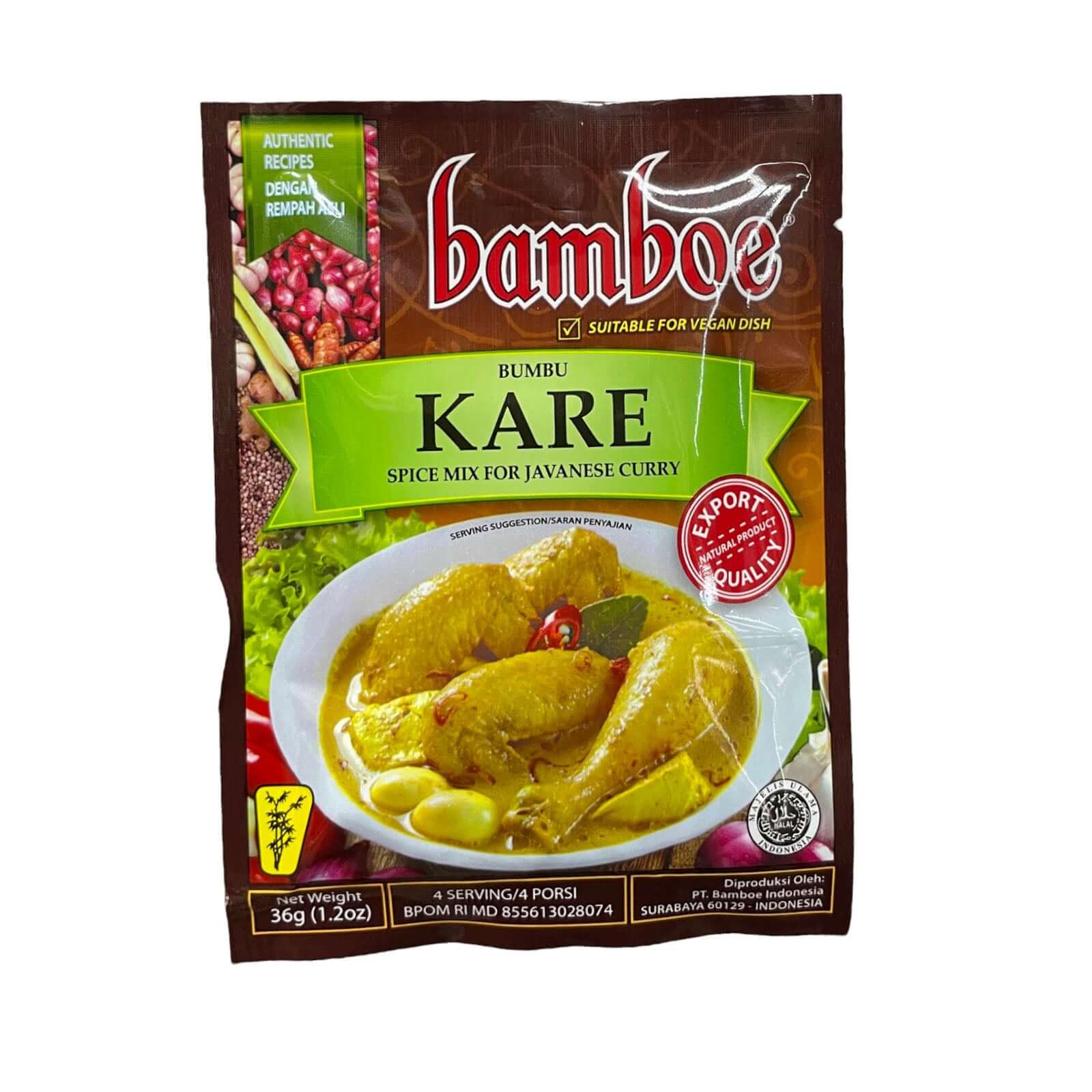 bamboe Kare Spice Mix – ZHICAY FOODS