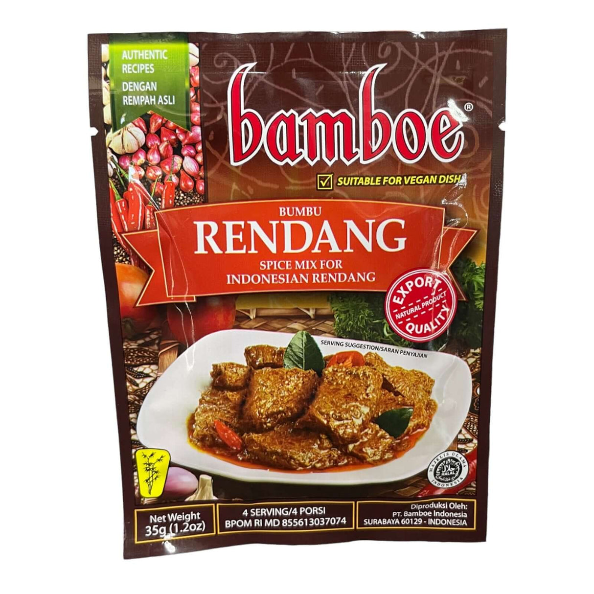 bamboe Rendang Spice Mix