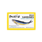 Matiz - Matiz Sardines with Lemon - 4.2oz Tin