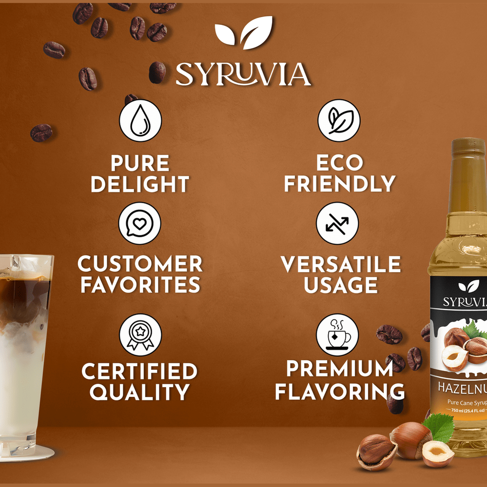 Syruvia - Hazelnut Syrup