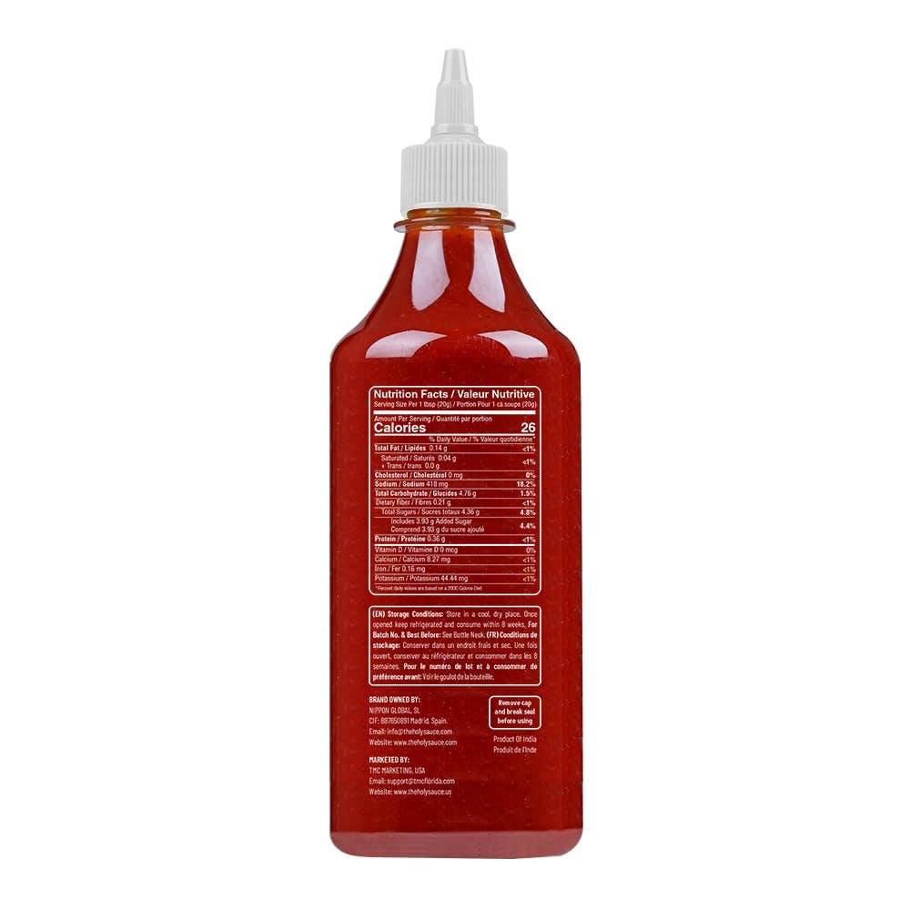 TMC Marketing - HOLY SAUCE Sriracha Chili Sauce Garlic 300g / 255mL - 300g